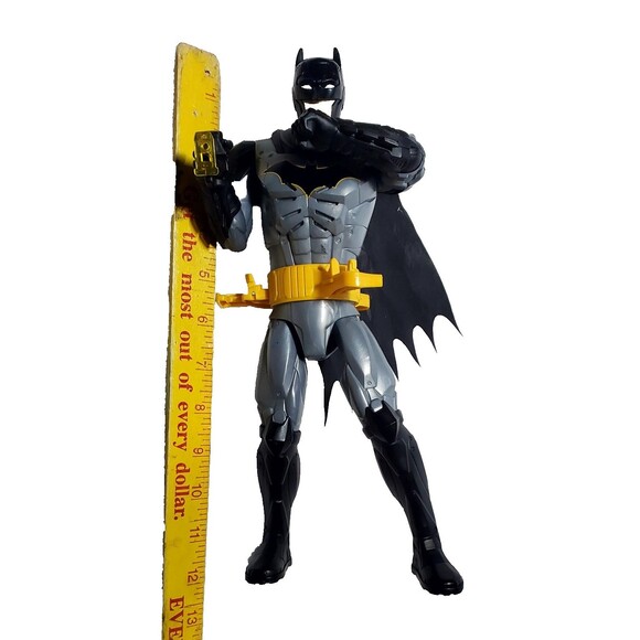 Batman 12" Action Figure Lot – Tech Tactical Rapid Change Grey Rebirth DC - Picture 16 of 16